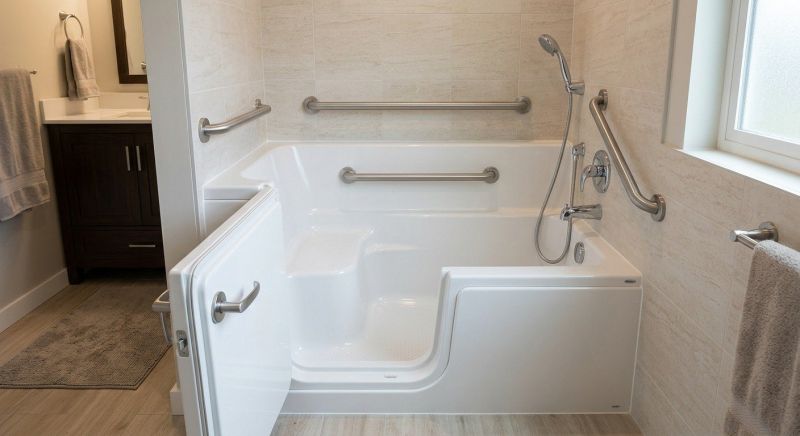 Accessible Tub Installation